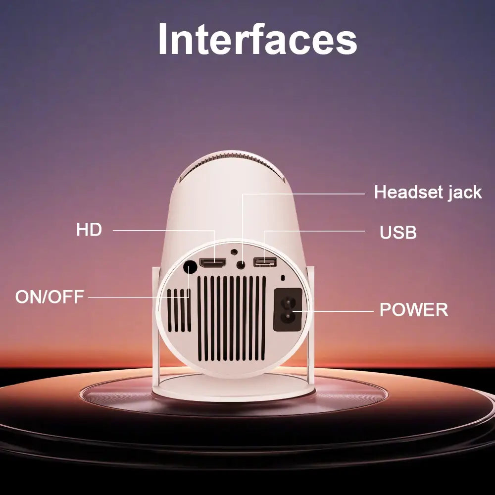 Magcubic Projector HY300 PRO 4K Android 11 Dual Wifi6 260ANSI Allwinner H713 BT5.0 1080P 1280*720P Home Cinema Outdoor