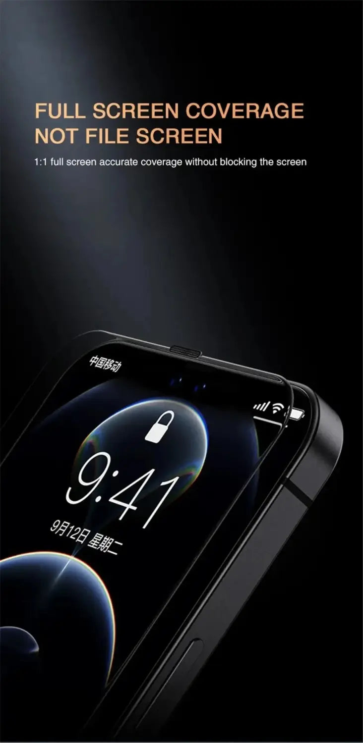 Anti-Spy Glass For iPhone 15 14 13 Pro Max Privacy Screen Protectors & Camera Protection Film For iPhone15 12 11 Pro