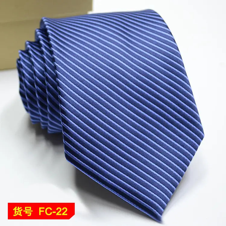 67 Styles Men’s Ties Solid Color Stripe Flower Floral 8cm Jacquard Necktie Accessories Daily Wear Cravat Wedding Party