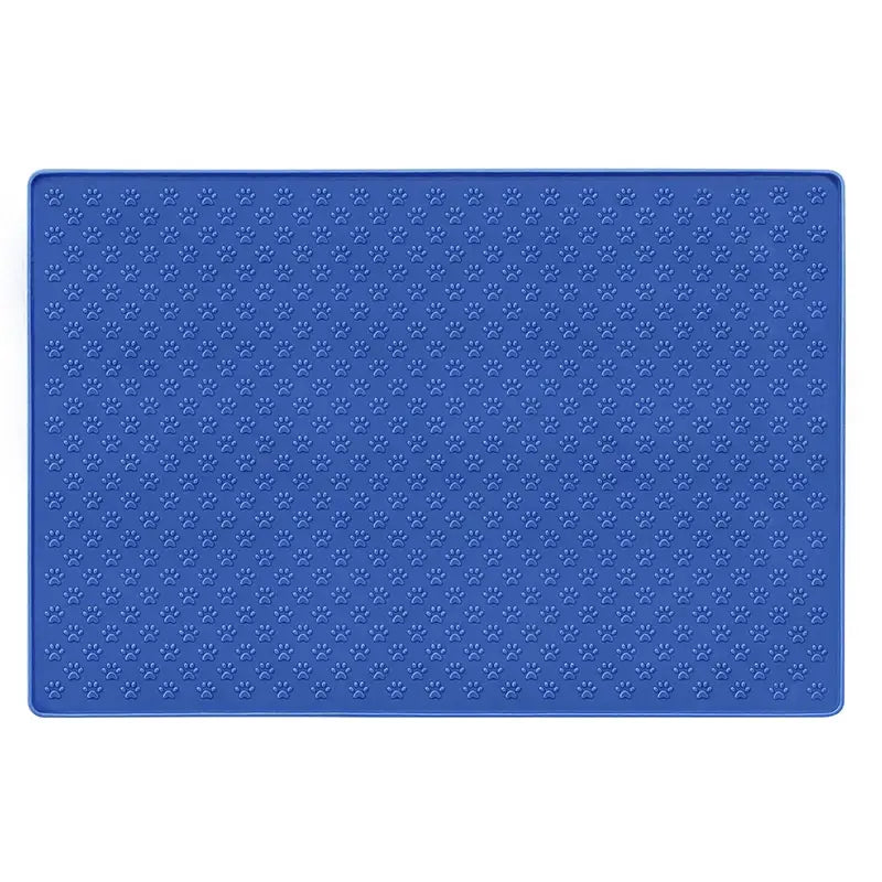 Pet Placemat Dog Food bowl Mat Cat Feed Mat Cat Dog Drinking Feeding Placemat Silicone Waterproof Pet Bowl Pad Feeder