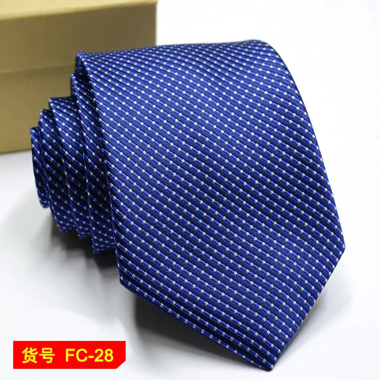 67 Styles Men’s Ties Solid Color Stripe Flower Floral 8cm Jacquard Necktie Accessories Daily Wear Cravat Wedding Party