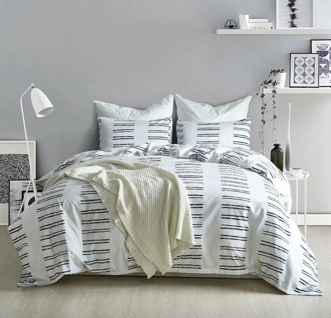 Three Sets Of Quilts And Sheets