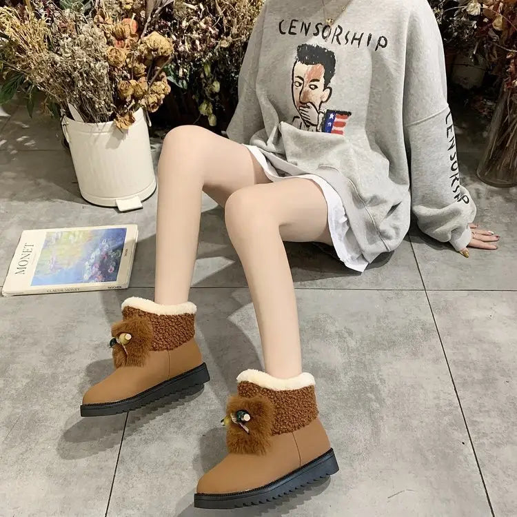 Platform ankle boots women’s shoes