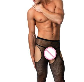 Men’s Underwear Body Stockings Man Fishnet