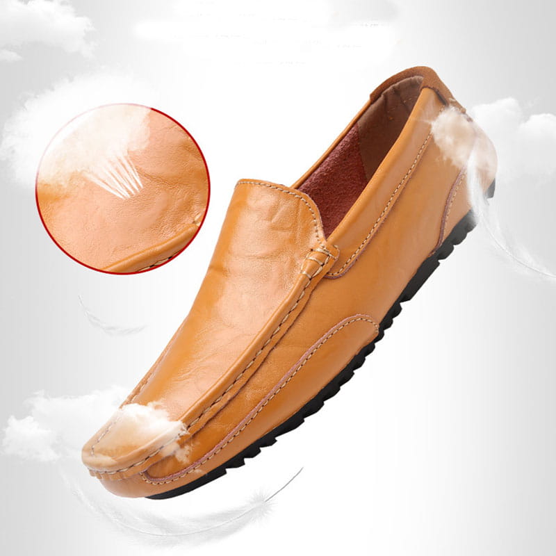 Men Loafers Slip On Formal Comfortable Soft Shoes