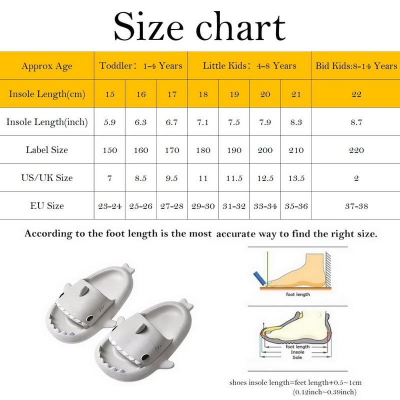 Cute Children Shark Slippers For Kids Anti-Skid Slides Indoor Household Bathroom Color Summer Soft Eva Funny Cartoon
