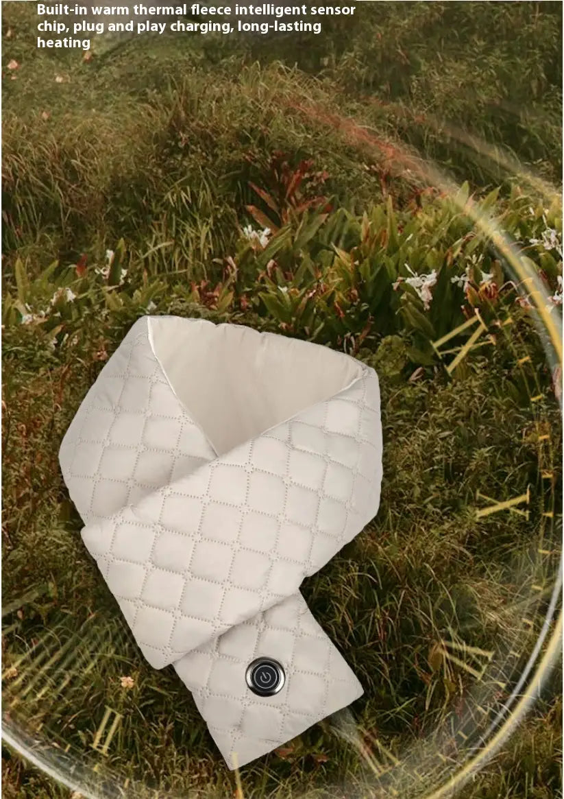 Electric Heating Scarf 3 Gear Heating Pads Outdoor Warm Heated Scarf USB Heater Thermal Shawl Neck Brace Warm Bib