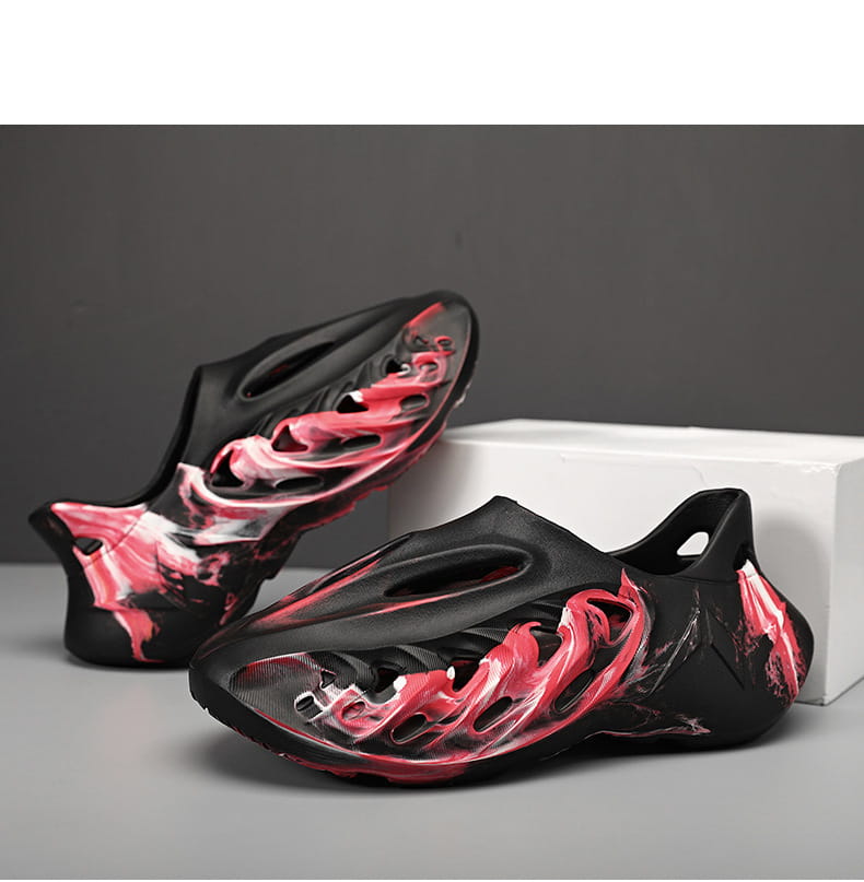 Camouflage Coconut Hole Shoes Men