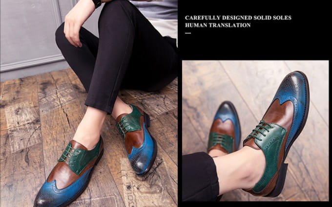 European And American Plus-size Shoes For Men