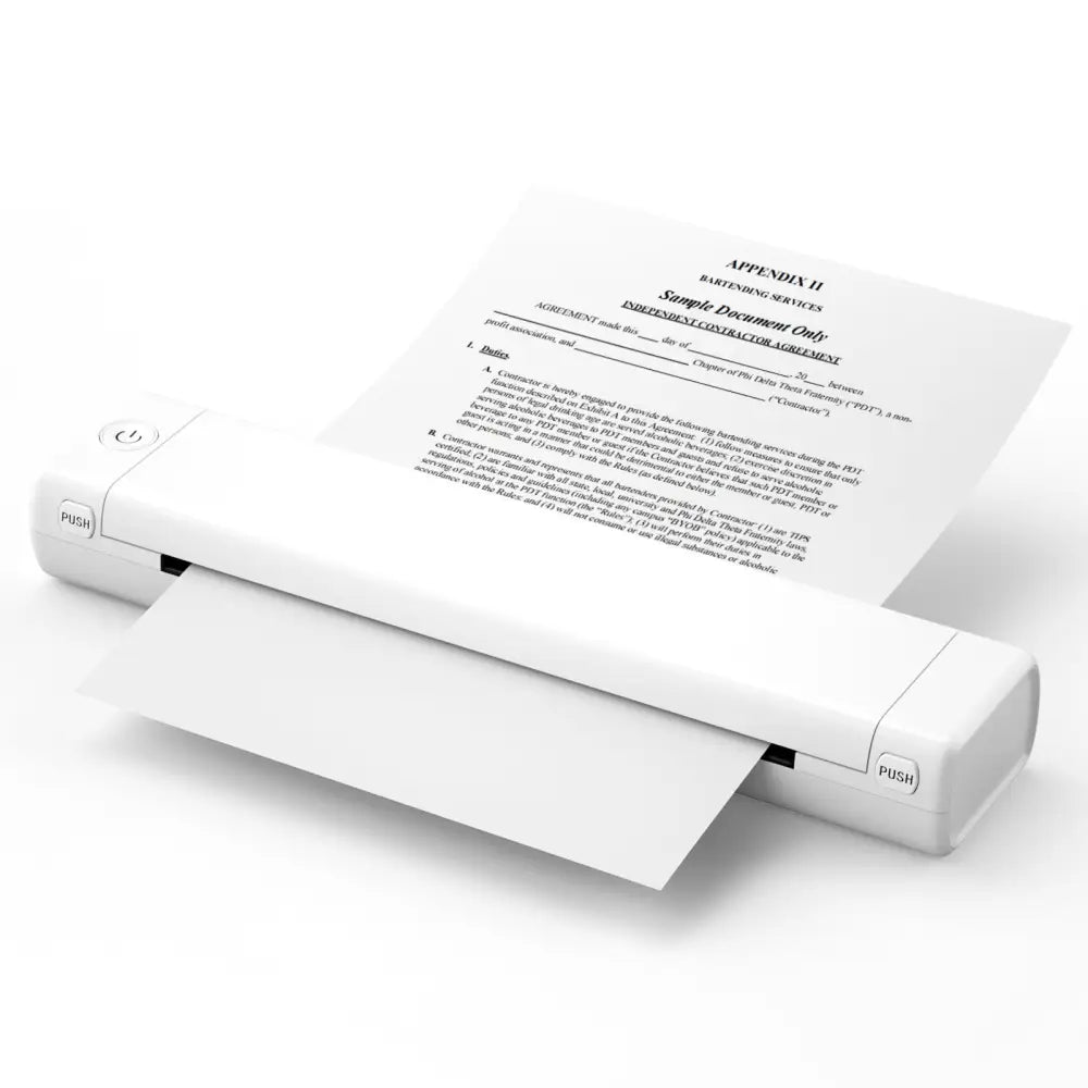 A4 Portable Printers Wireless For Travel Bluetooth Thermal Printer, Suitable For Mobile Office,Support Tattoo Paper Phomemo M08F Beyond Trends Hub