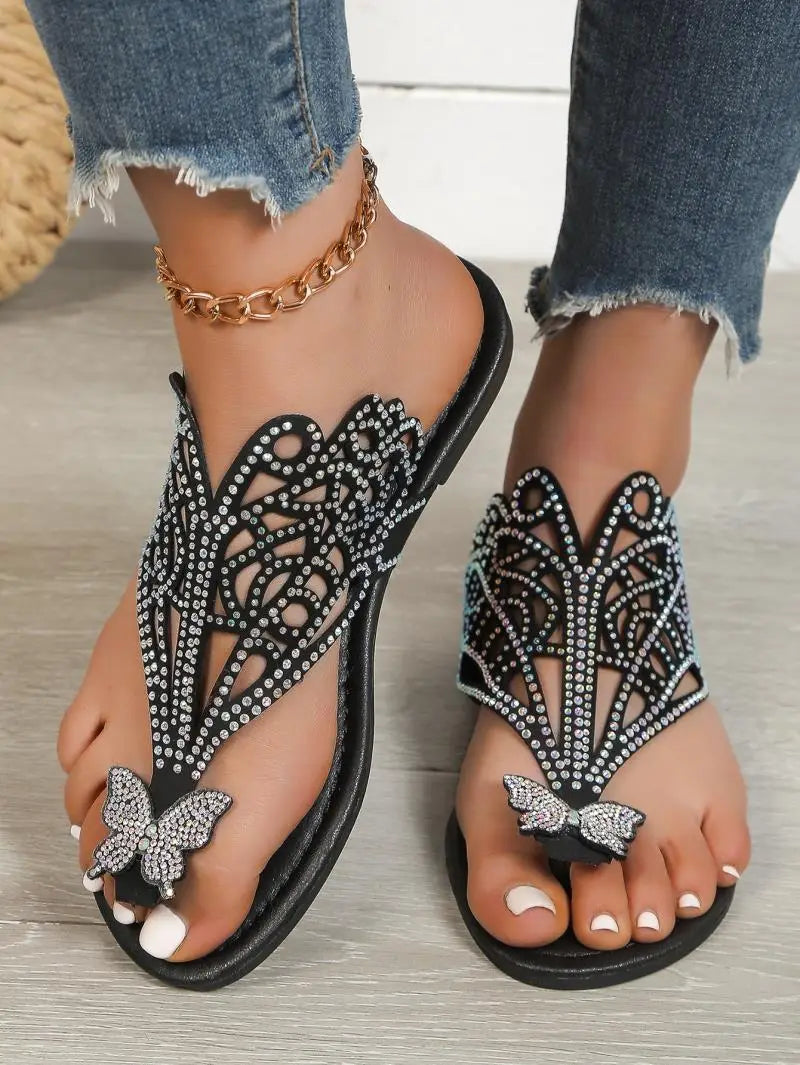 Slip-on Flip-toe Sandals