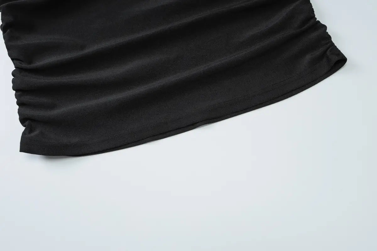 Women’s Fashion V-neck Back Slim Fit Dress