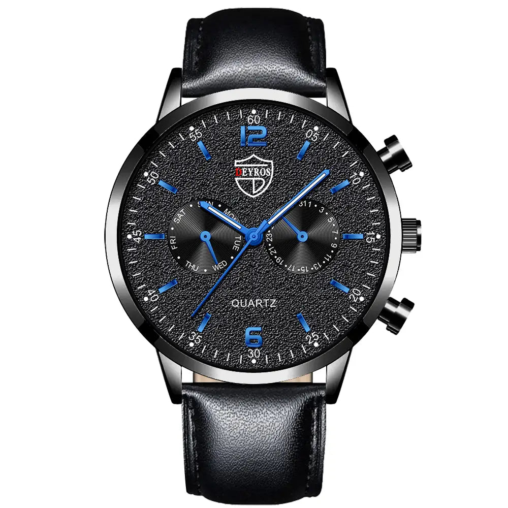 Men’s Calendar Luminous Quartz Watch