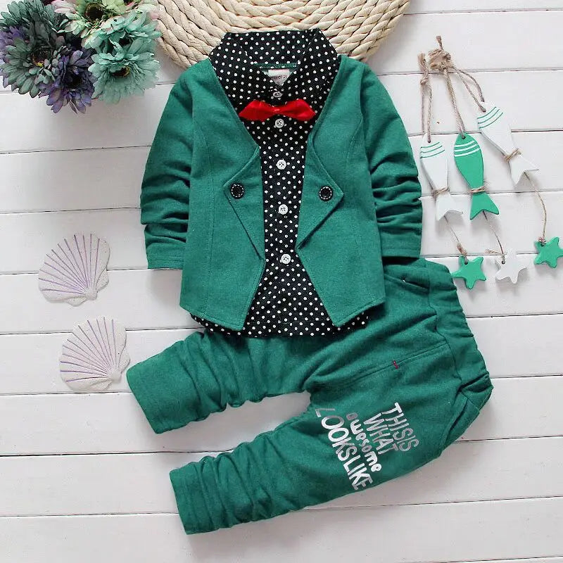 Children’s Children’s Suit Bow tie Sweater Small Trousers