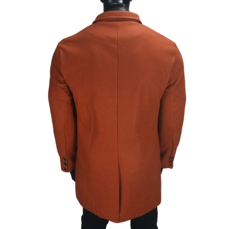 New Plus Size Woolen Coat Men