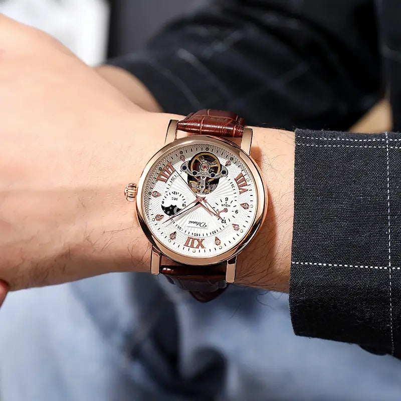 Men’s Fashion Trend Waterproof Automatic Mechanical Watch