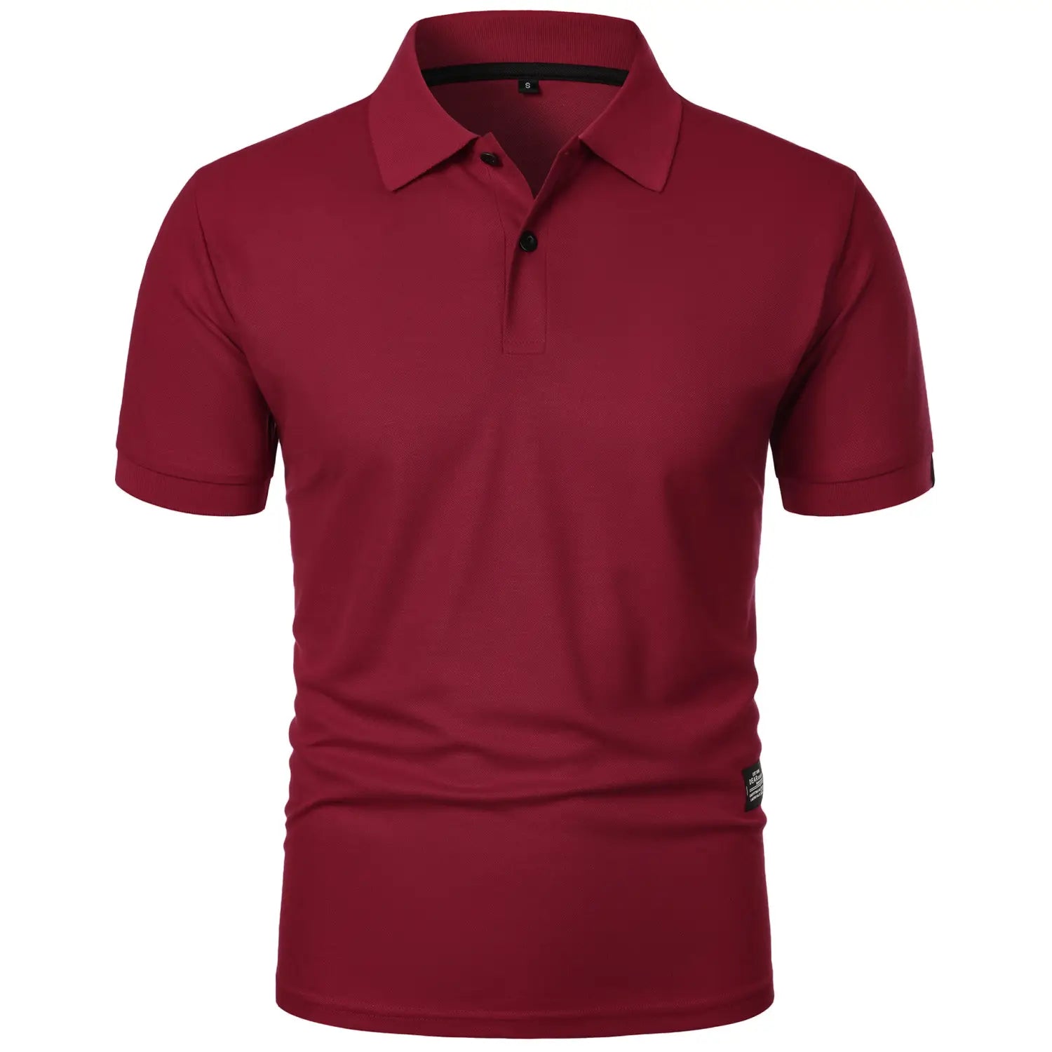 Men’s New Summer Solid Color Slim Short-sleeved Tops