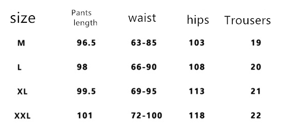 Concealer trousers men