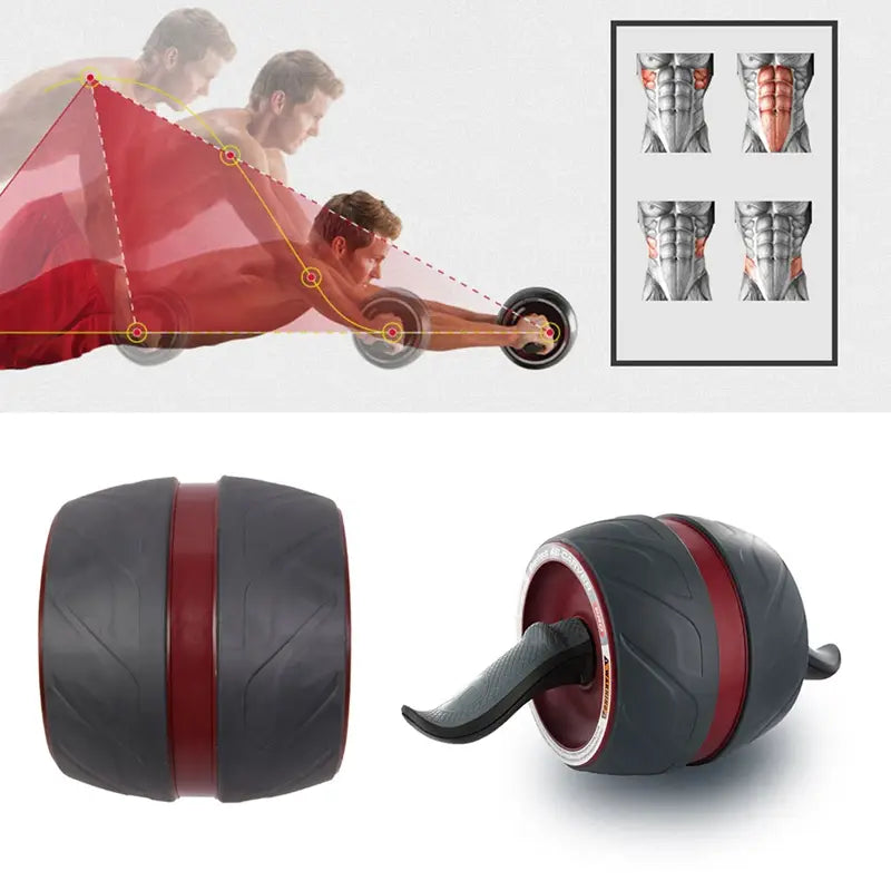 Smart Abdominal Muscle Roller Fitness Equipment Prevent Slippage
