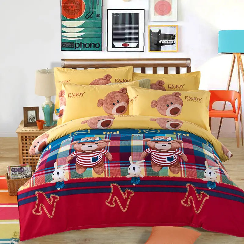 Printed Thickened Bed Sheets