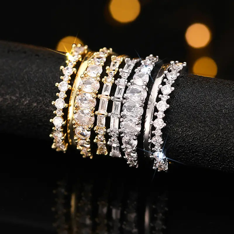 High-grade Geometric Ring For Women