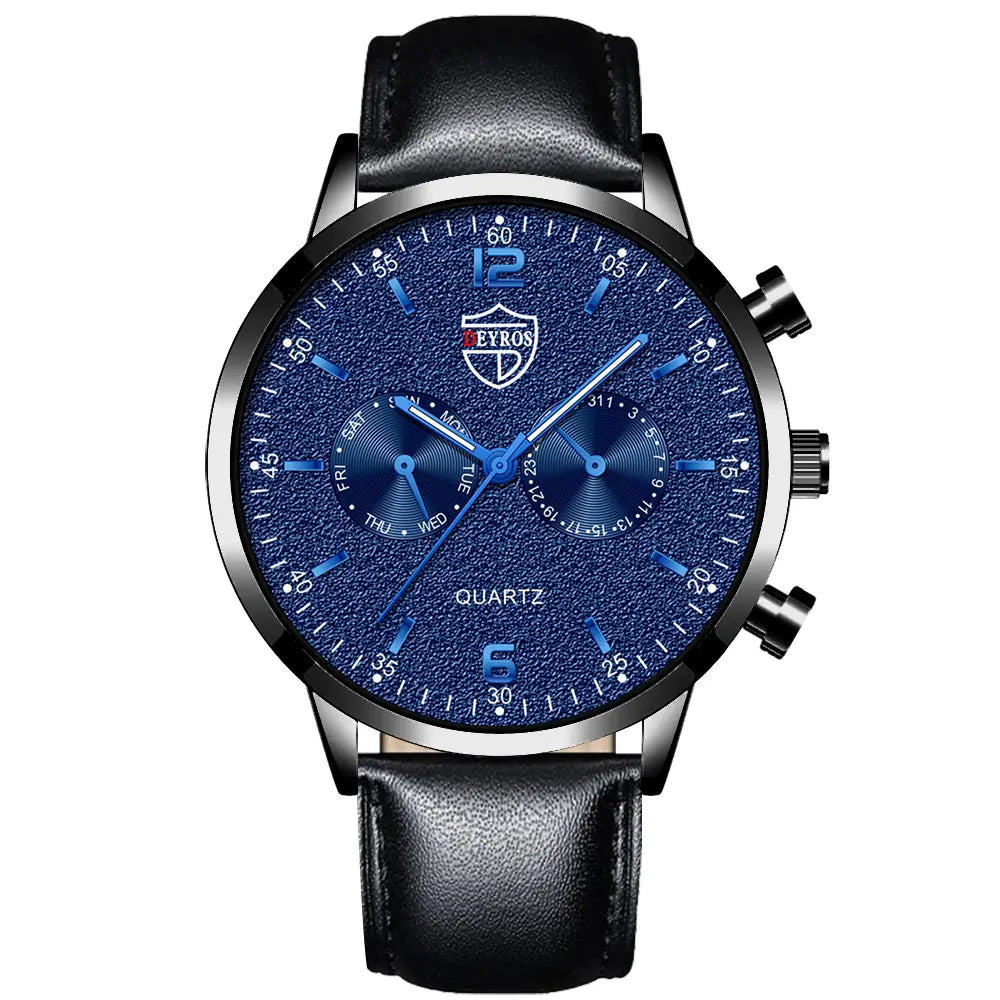 Men’s Calendar Luminous Quartz Watch