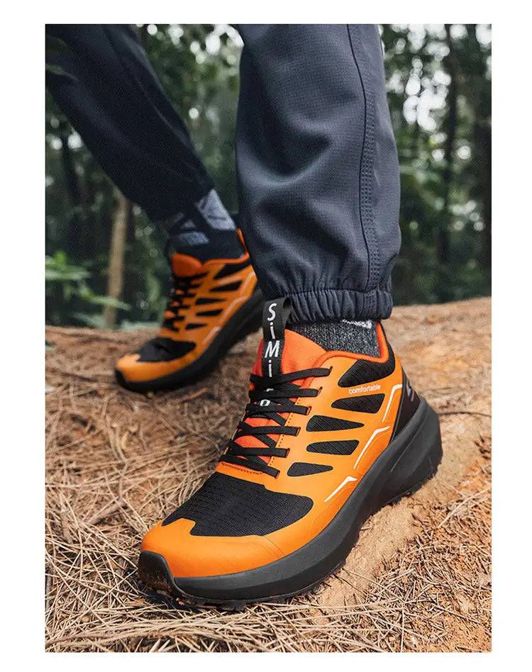 Men’s Breathable And Non Slip Outdoor Travel Hiking Shoes