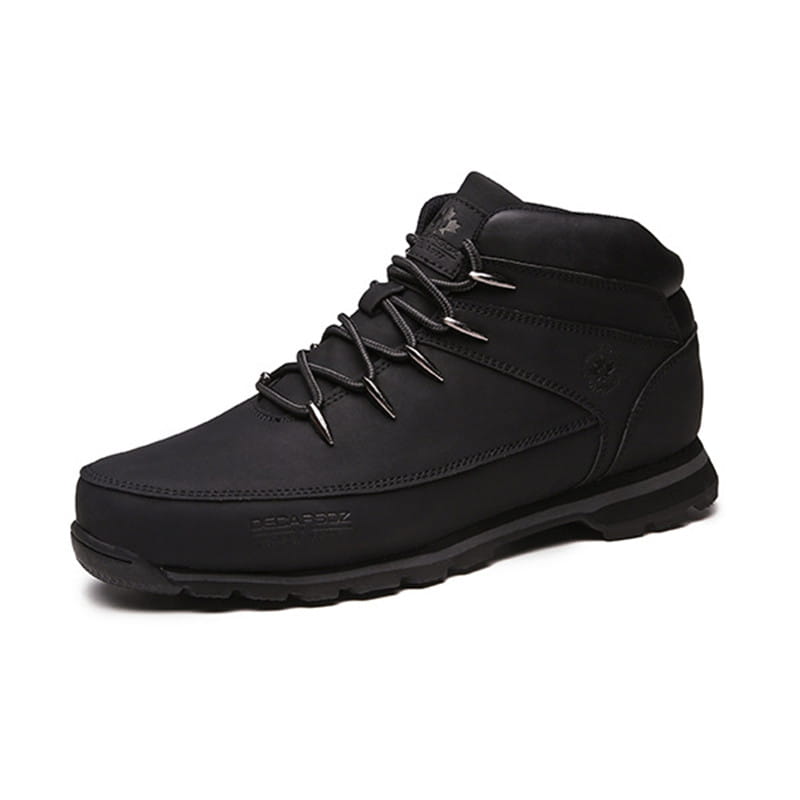 Trendy Outdoor Boots Hiking Shoes Men’s Cotton Boots