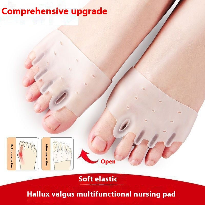 Plastic Five Hole Honeycomb Front Cushion Shock-absorbing Toe Splitter