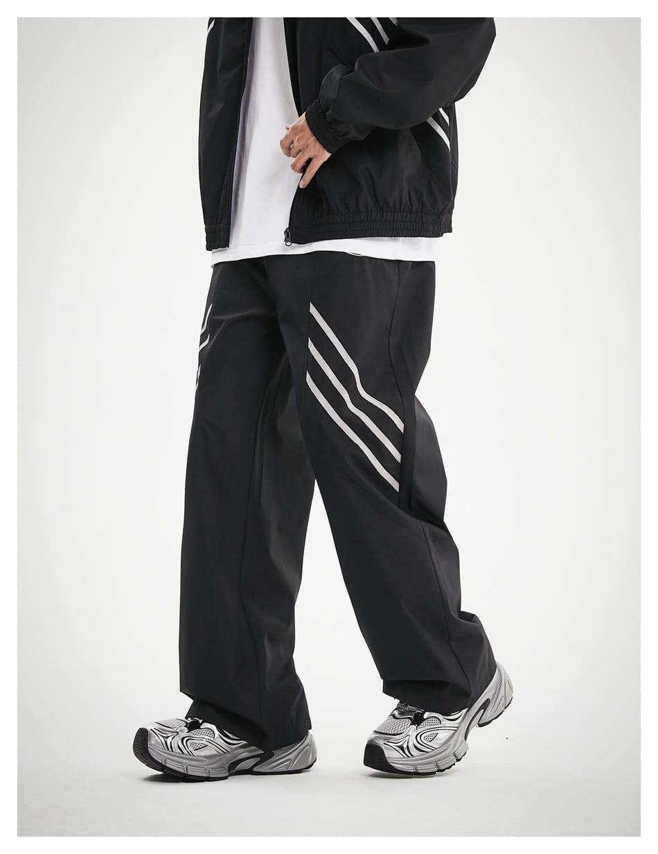 Loose Straight Casual Sports Trousers Men