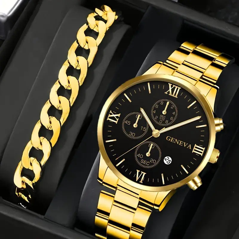 Steel Strip Quartz Watch