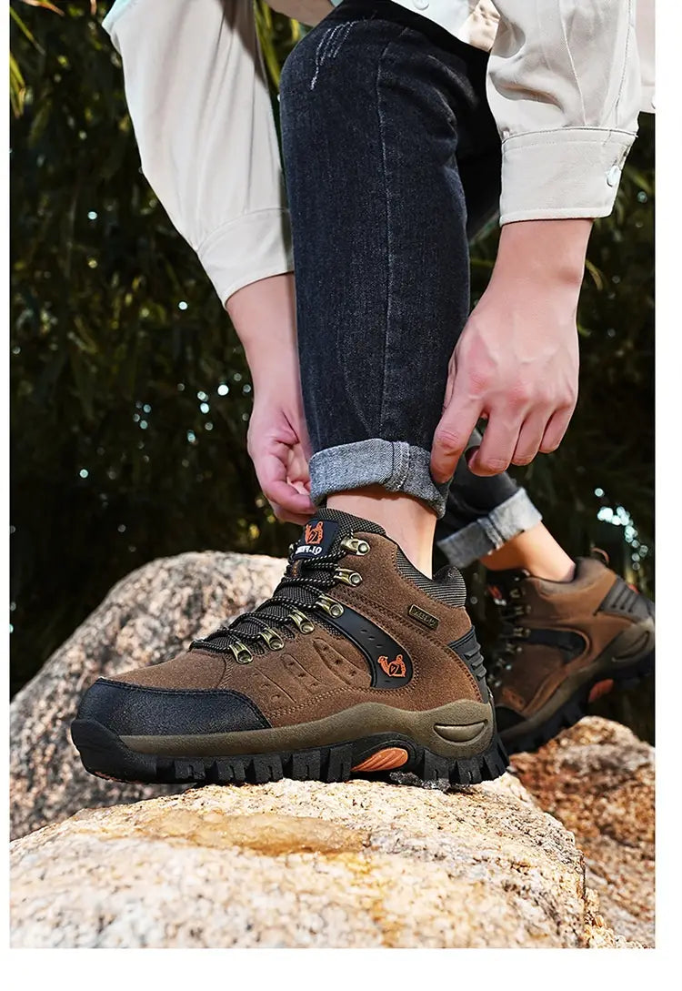 Classic Outdoor Cross-country Breathable Hiking Shoes