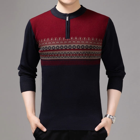 Thickened Loose Knitwear Autumn Clothes For The Elderly Sweater
