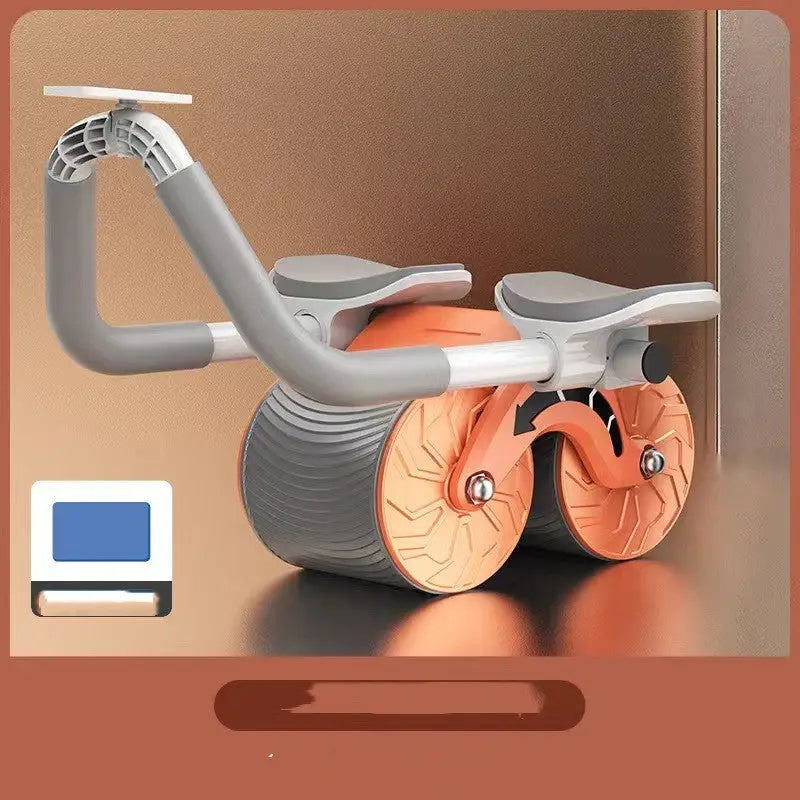 Abdominal Wheel Automatic Rebound AB Roller Abdominal Wheel Elbow Support Men And Women Belly Slimming Belly Fitness Equipment Beyond Trends Hub
