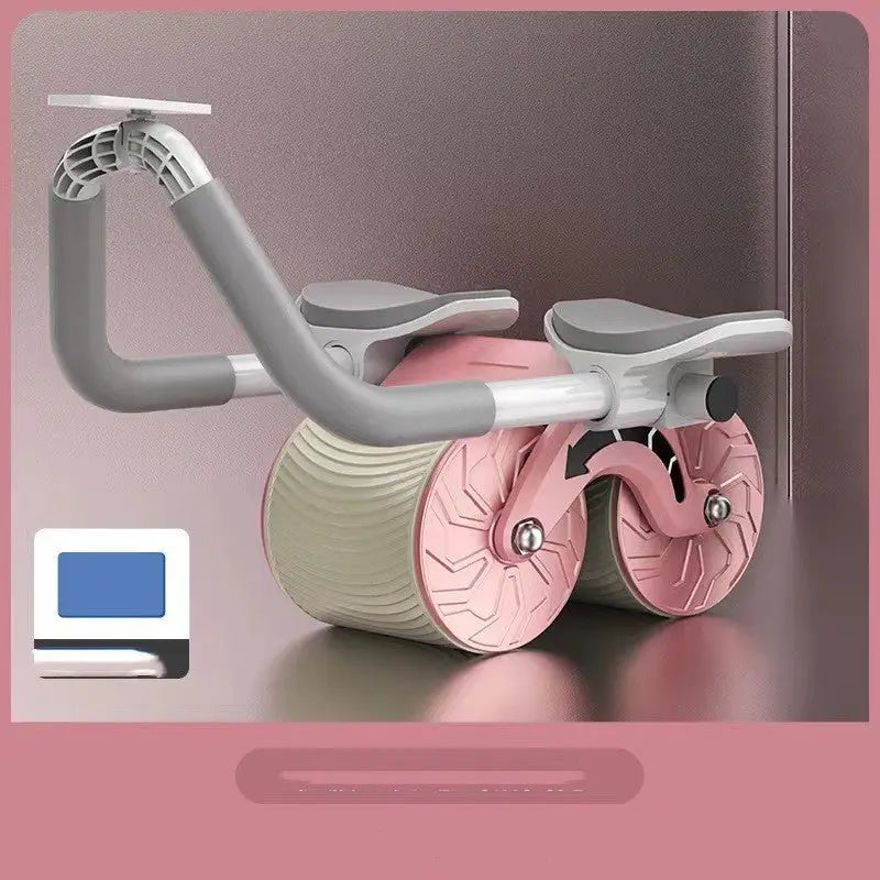 Abdominal Wheel Automatic Rebound AB Roller Abdominal Wheel Elbow Support Men And Women Belly Slimming Belly Fitness Equipment Beyond Trends Hub