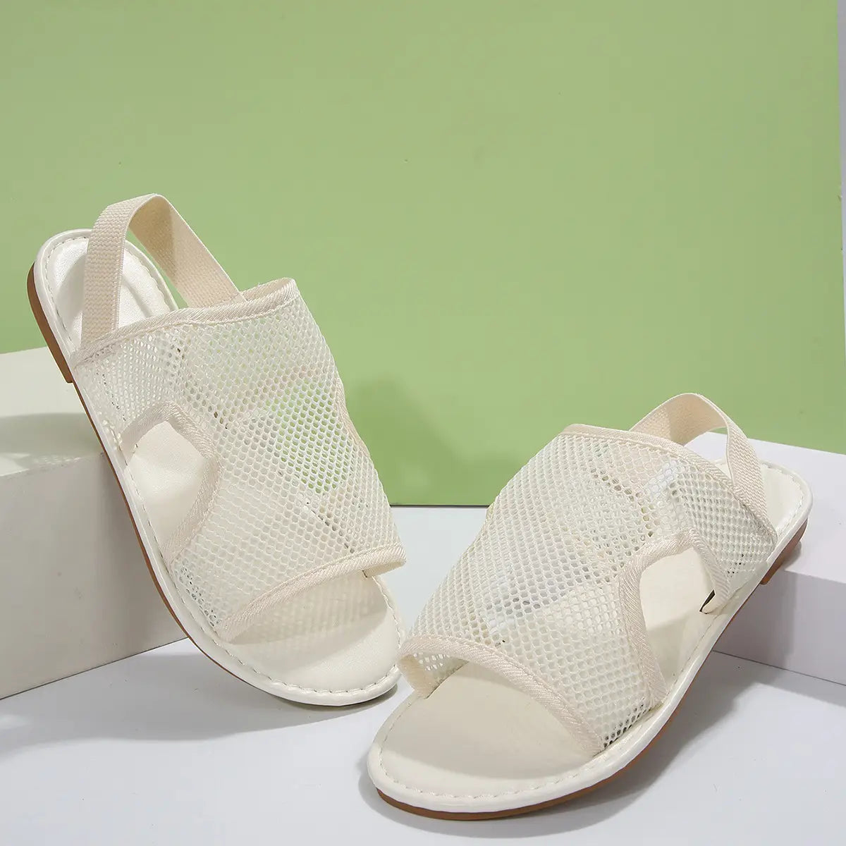 New Mesh Sandals Summer Casual Breathable Flat Shoes For Women Men Beach Shoes
