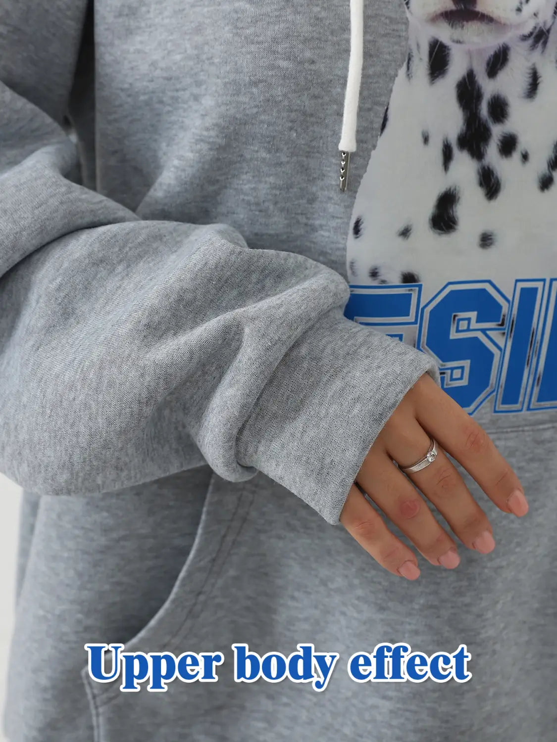 Women’s Fashionable Casual Printed Long Sleeved Sweatshirt