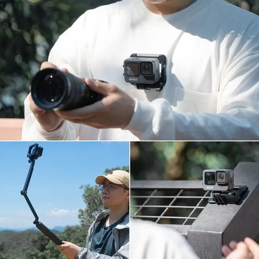 Action Camera Magnetic Quick Release Mount - Beyond Trends Hub 