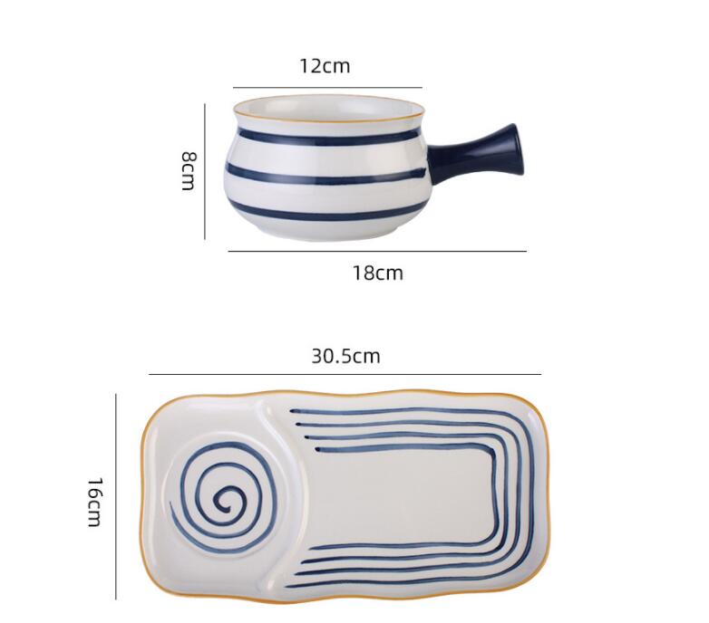 Nordic Set Breakfast Bowls And Plates