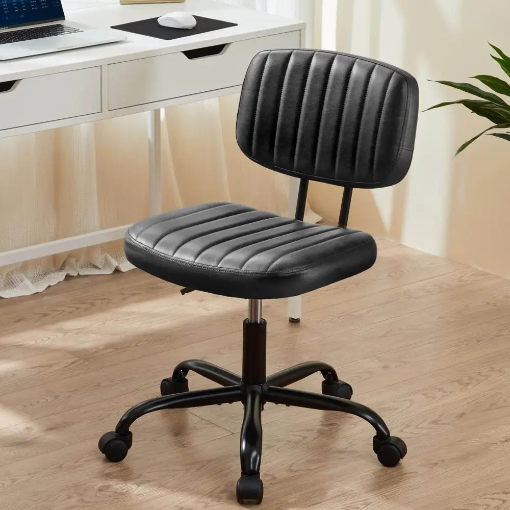 Adjustable Height 360degrees Rolling Swivel Computer Task Chair Without Arm - 5