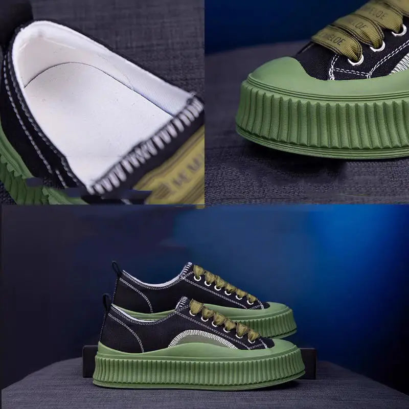 Versatile Retro Biscuit Shoes
