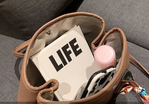 Scarf Bags New Fashion Women’s Bags Shoulder Crossbody Tote Bags Wild Garden Bags Handbags Shopping Bags