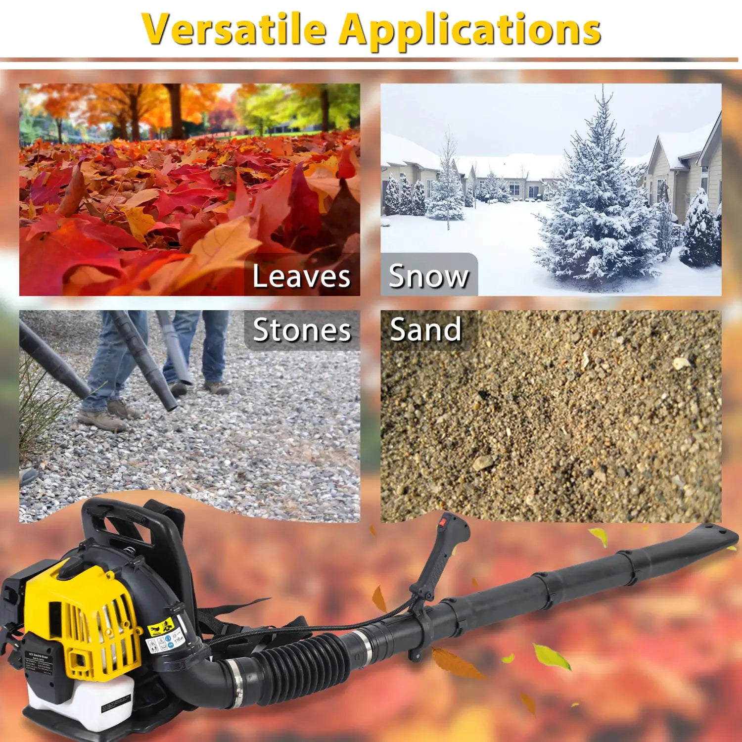 Backpack Leaf Blower Machine