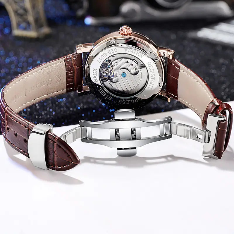 Men’s Fashion Trend Waterproof Automatic Mechanical Watch