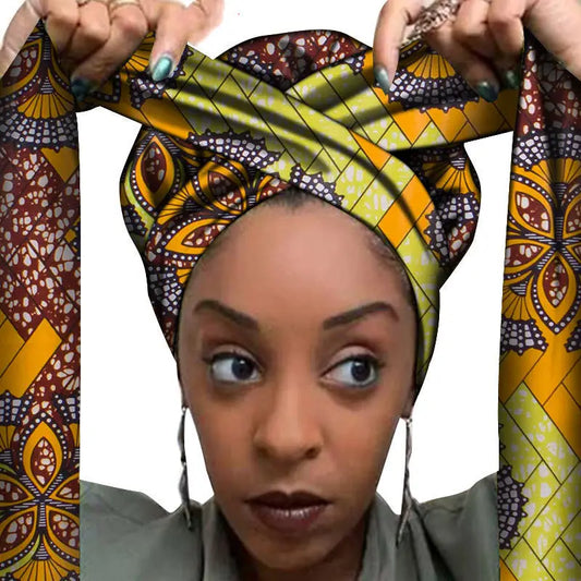 African printed hair accessories Beyond Trends Hub
