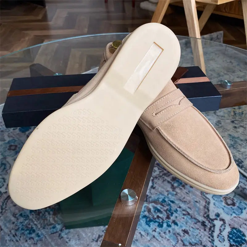 All-match Genuine Leather Handmade Men's Casual Shoes Beyond Trends Hub