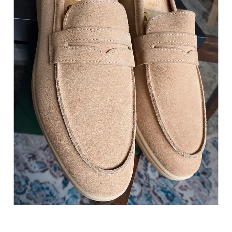 All-match Genuine Leather Handmade Men's Casual Shoes Beyond Trends Hub