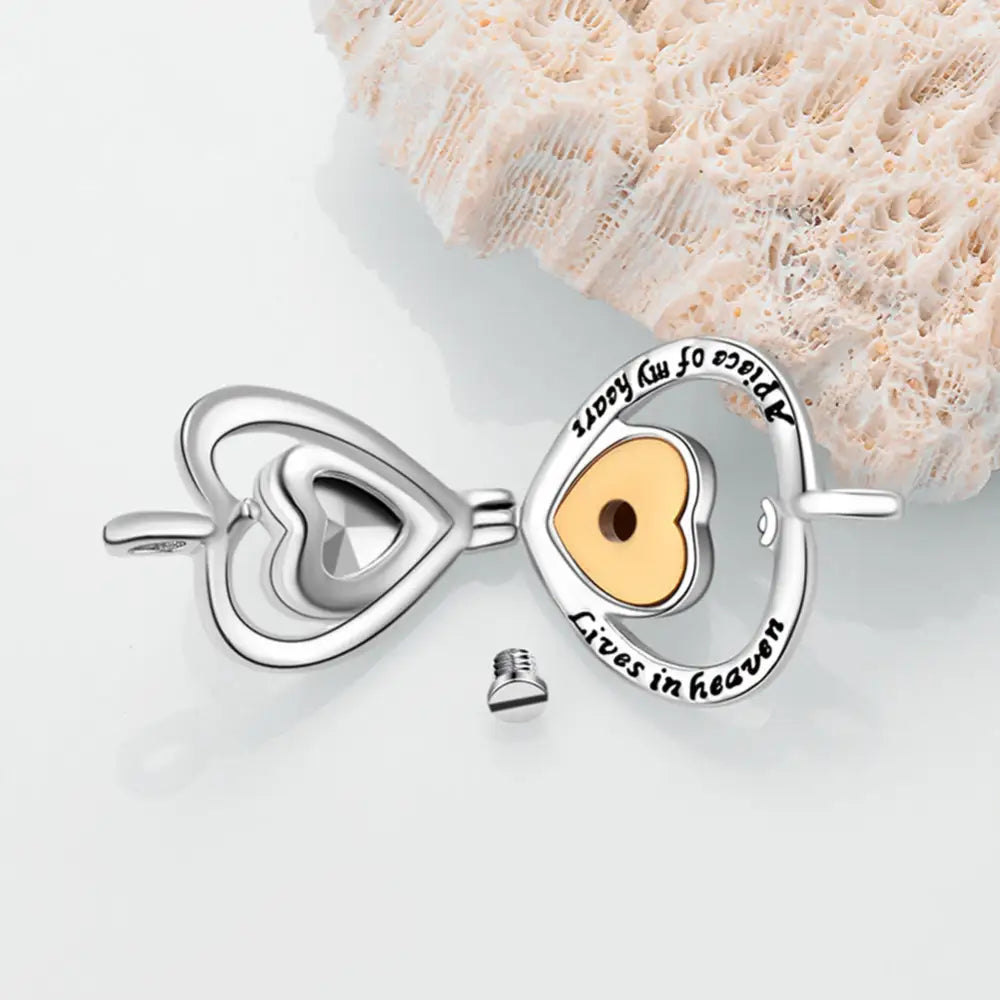 Alloy Heart-shaped Gemstone Women's Necklace Beyond Trends Hub