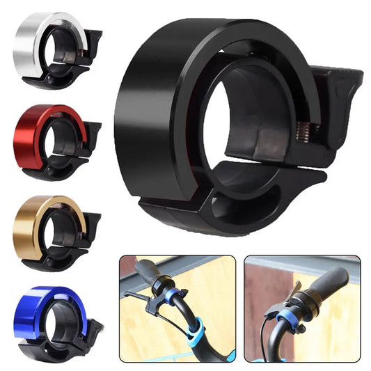 Aluminum Alloy Bicycle Bell For Children Adults Moutain Bike Universal Bike Horn Ring Sound Alarm Accessories For Safety Cycling Beyond Trends Hub
