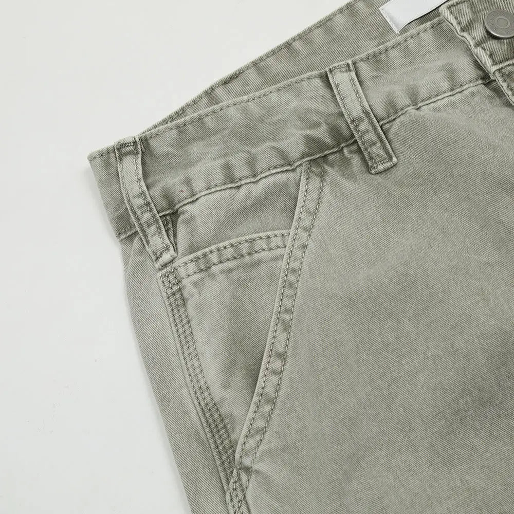 American Retro Denim Trousers For Men